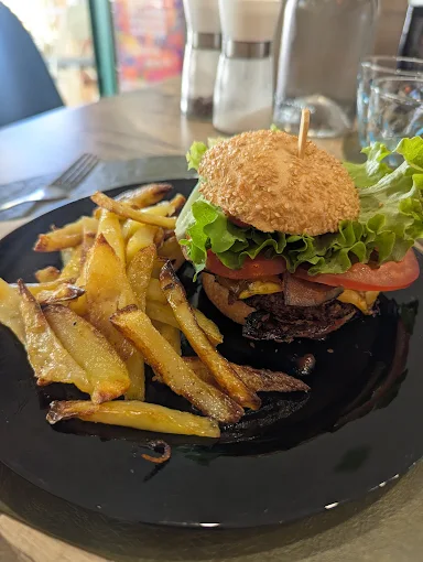 Burger vegan maison
